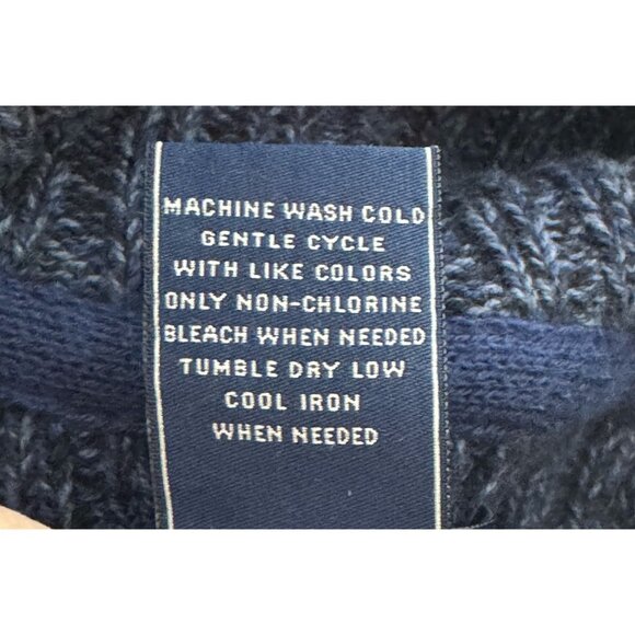 American Rag Jacquard Long Sleeves Pullover Shawl-Collar Sweater MENS Sz Med - Picture 5 of 7